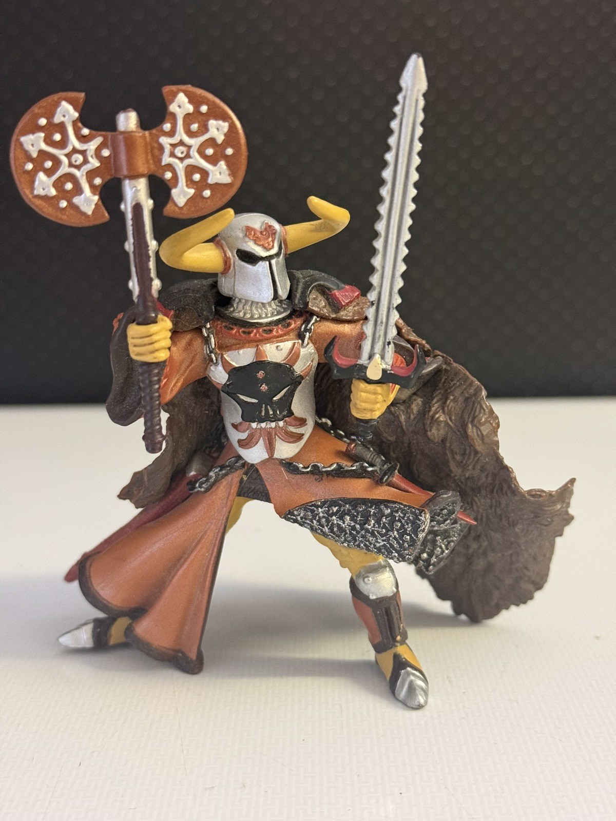 Modellino Papo 2008 Minator Warrior con ascia e spada  