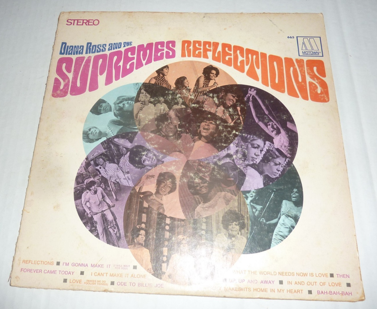 Diana Ross And The Supremes - Reflections LP Vinyl - Motown 665