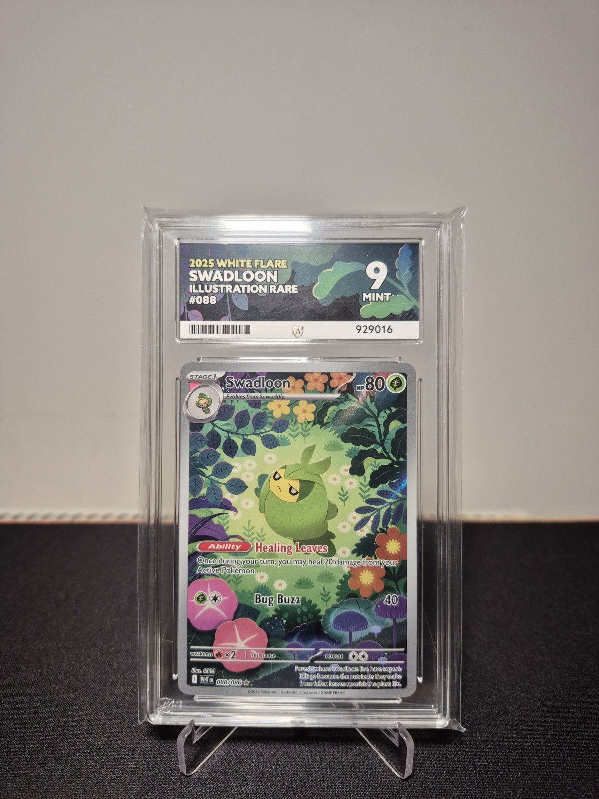 Pokémon TCG Swadloon 088/086 White Flare  ACE 9