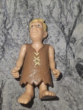 Modellino vintage 1993 Lawn Mowin' Barney Rubble 4,75" Mattel Flintstones