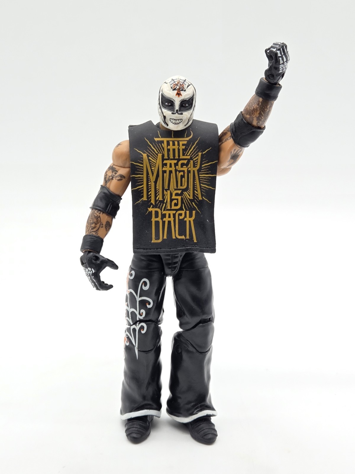 2011 Rey Mysterio Day of the Dead WWE Elite Series 24 Wrestling Figure Complete