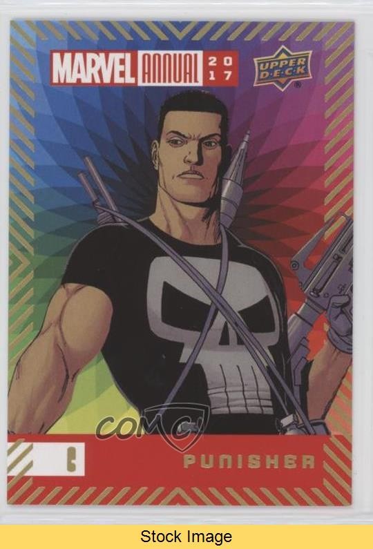 2017 Upper Deck Marvel Annual Color Wheel Punisher #6 READ 1md