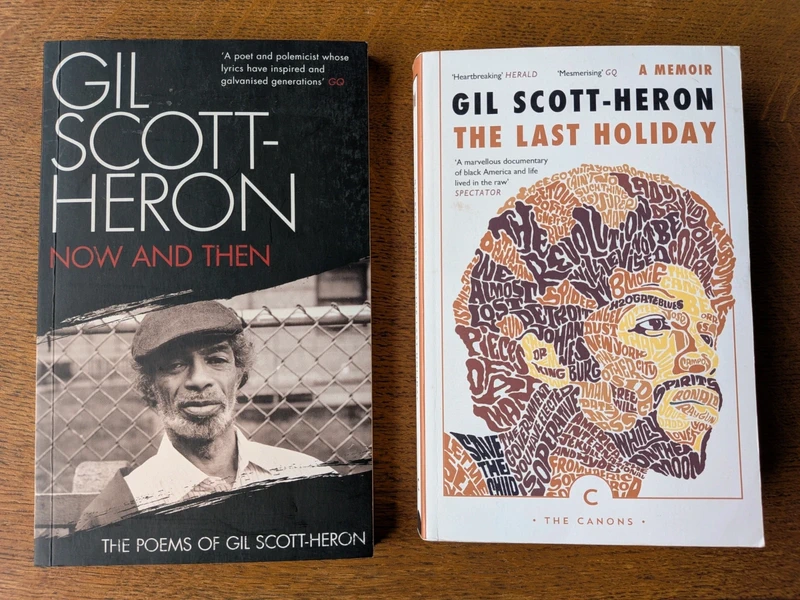 Gil Scott-Heron – 2-Boeken Set / The Last Holiday & Now and Then (Poems)