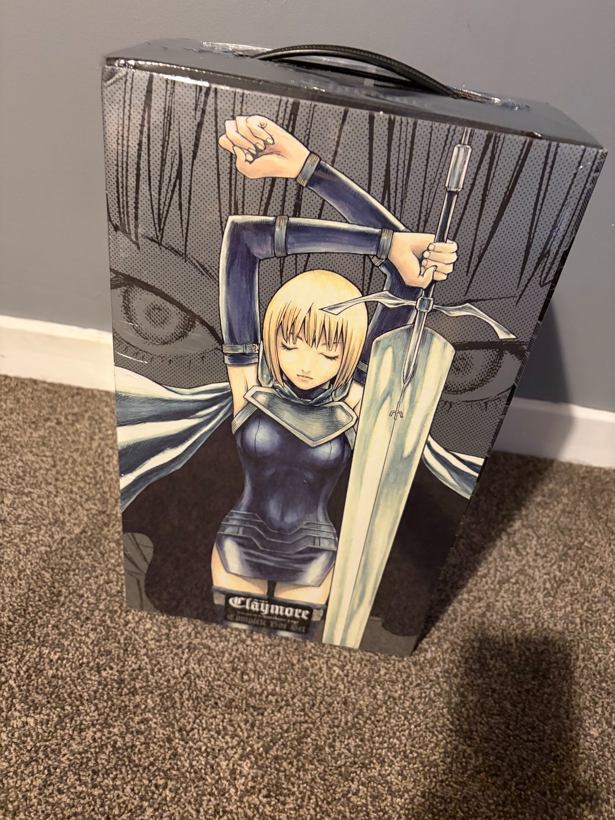 claymore manga complete box set vol 1-27 english sealed 
