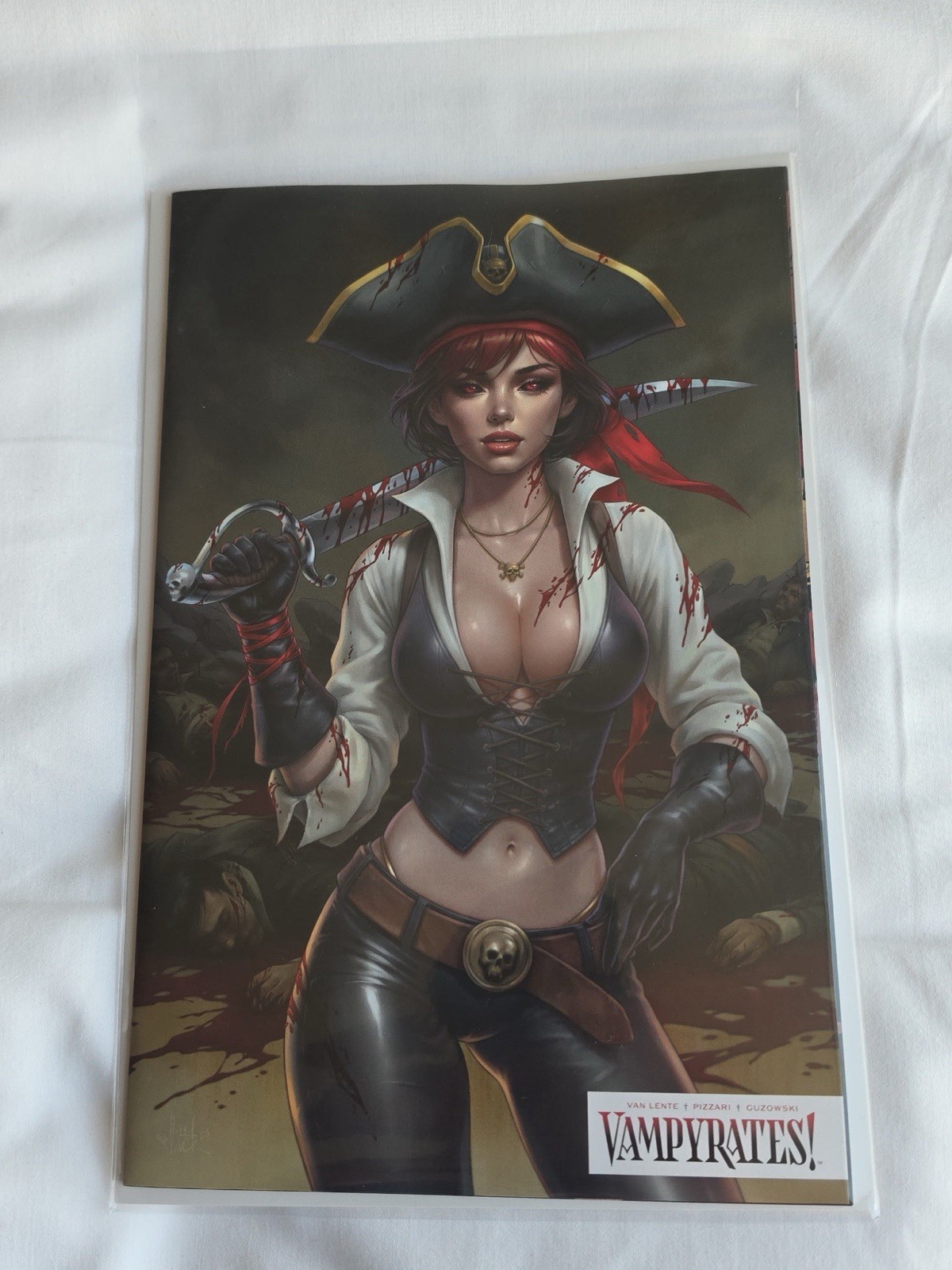 Vampyrates #1 Spot variante UV Will Jack SDCC 2026 Boom Studios esclusiva LTD 400