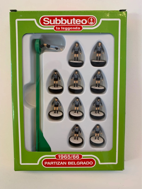 Subbuteo Partizan Belgrado 1965/66