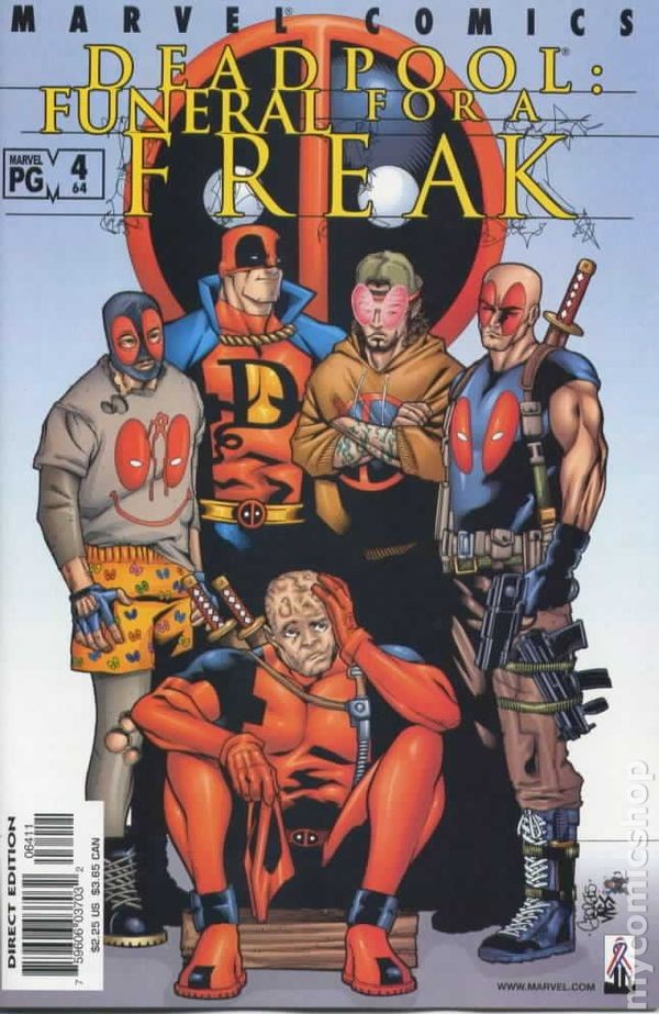 Deadpool #64 FN 6.0 2002 Immagine Stock