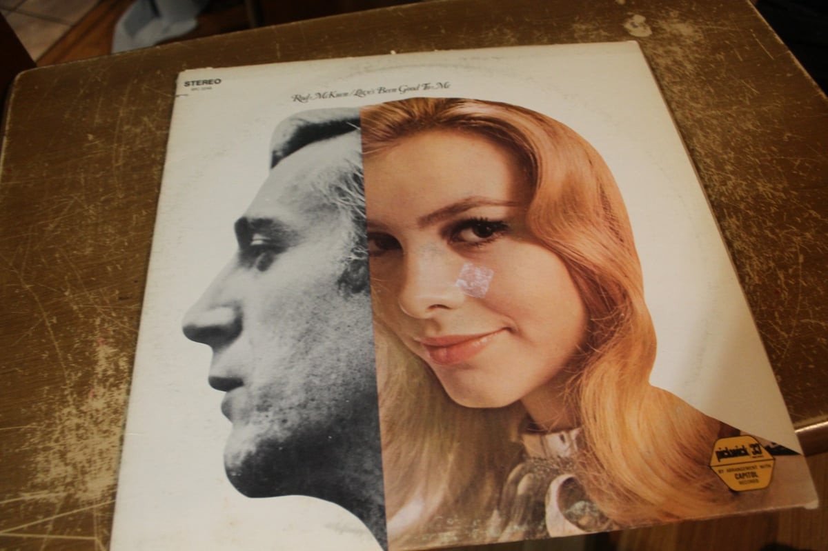 ROD McKUEN LOVE'S BEEN GOOD TO ME STEREO RECORD ALBUM