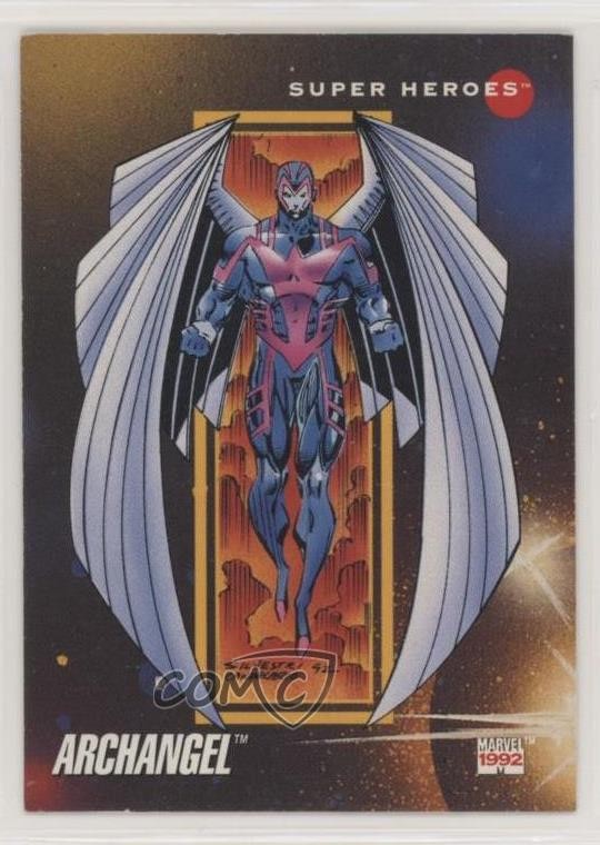 1992 Impel Marvel Universe Serie III Supereroi Arcangelo #63 0nl0