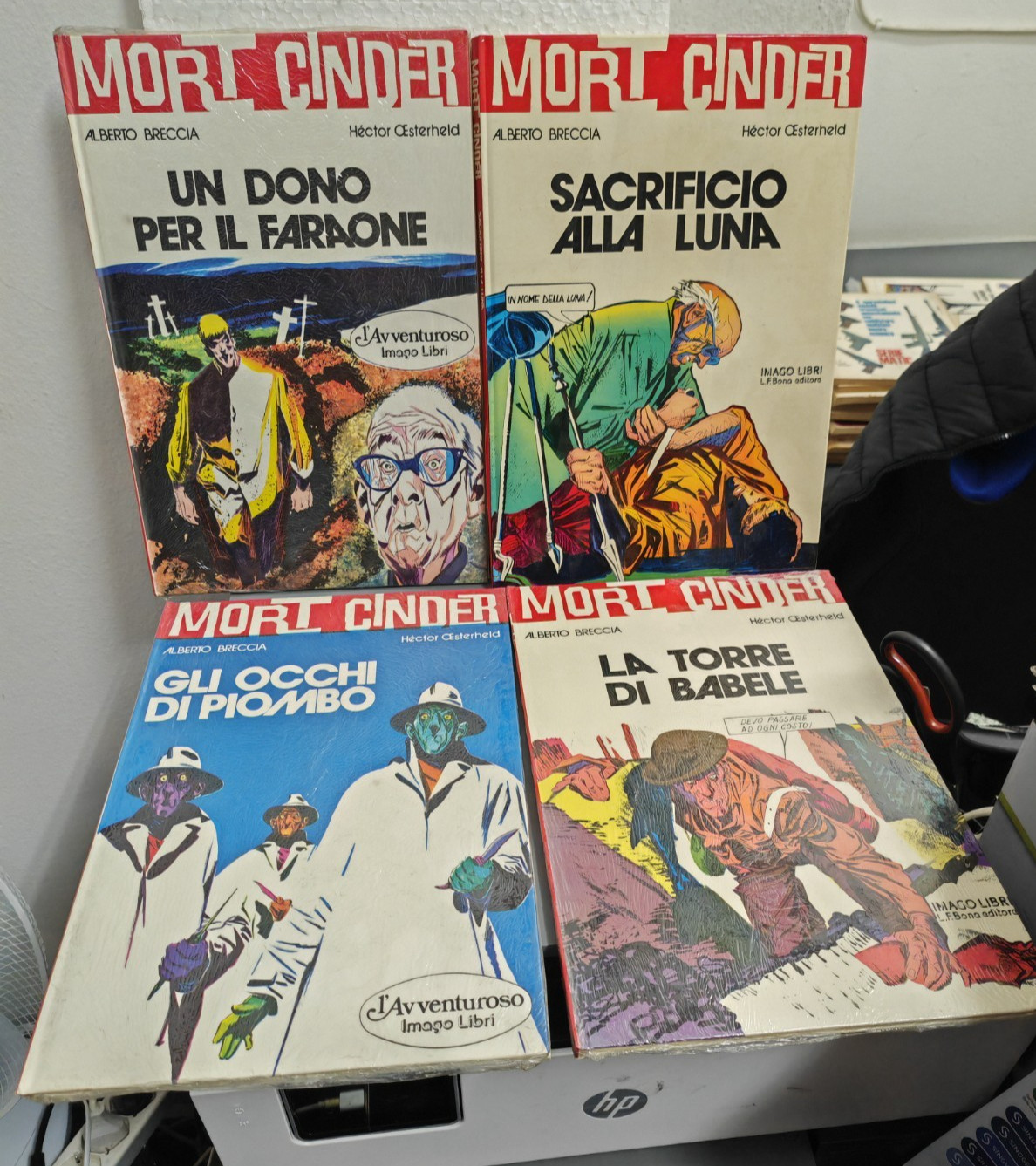 MORT CINDER SERIE COMPLETA 1-4 IMAGO - ALBERTO BRECCIA E HECTOR G. OESTERHELD
