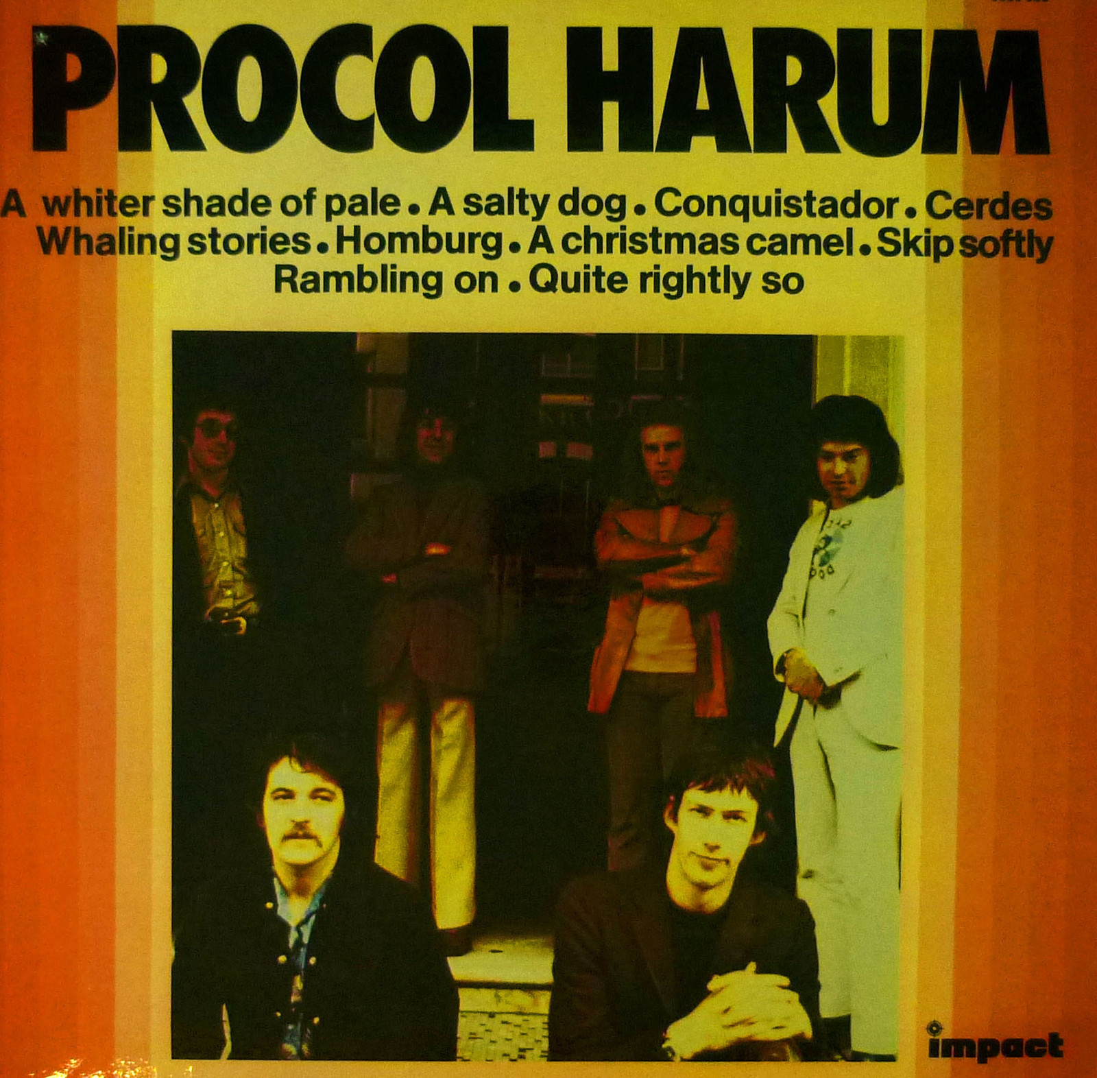 Procol Harum - Impact - 12" LP - C252 - Lavato E Pulito