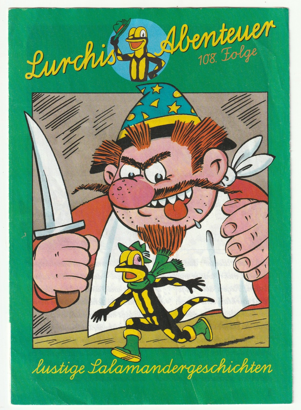 ✪ LAVVENTURA DI LURCHIS: DIVERTENTI STORIE DI SALAMANDRA #108 FUMETTO PUBBLICITARIO Z2