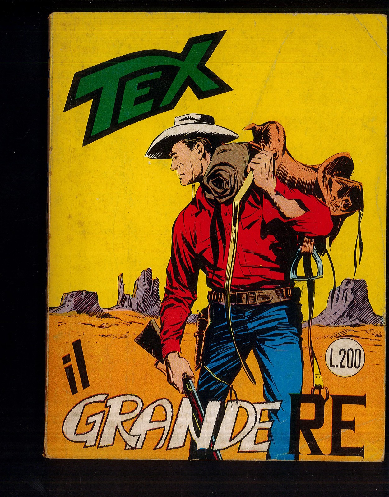Tex Tre 3 Stelle n.53 "Il grande Re" Araldo 1968 ▓