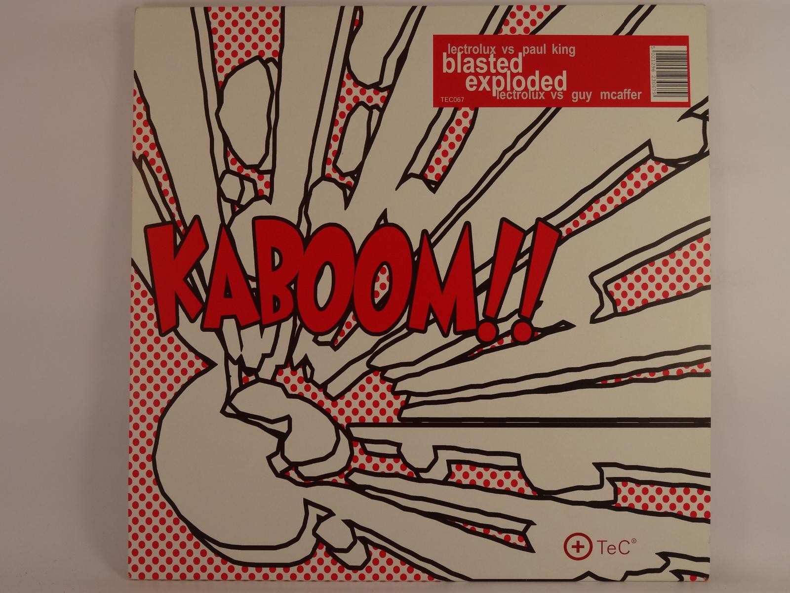 BLASTED EXPLODED LECTROLUX VS PAUL KING (38) 2 Track 12" Single including Pictur
