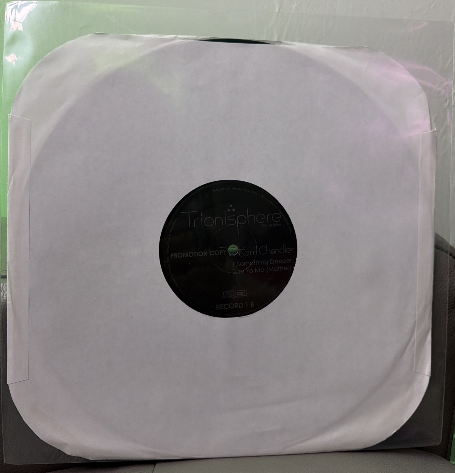 Kerri "Kaoz" Chandler Trionisphere The Album (Record 1 ONLY 12”) Promo House NM