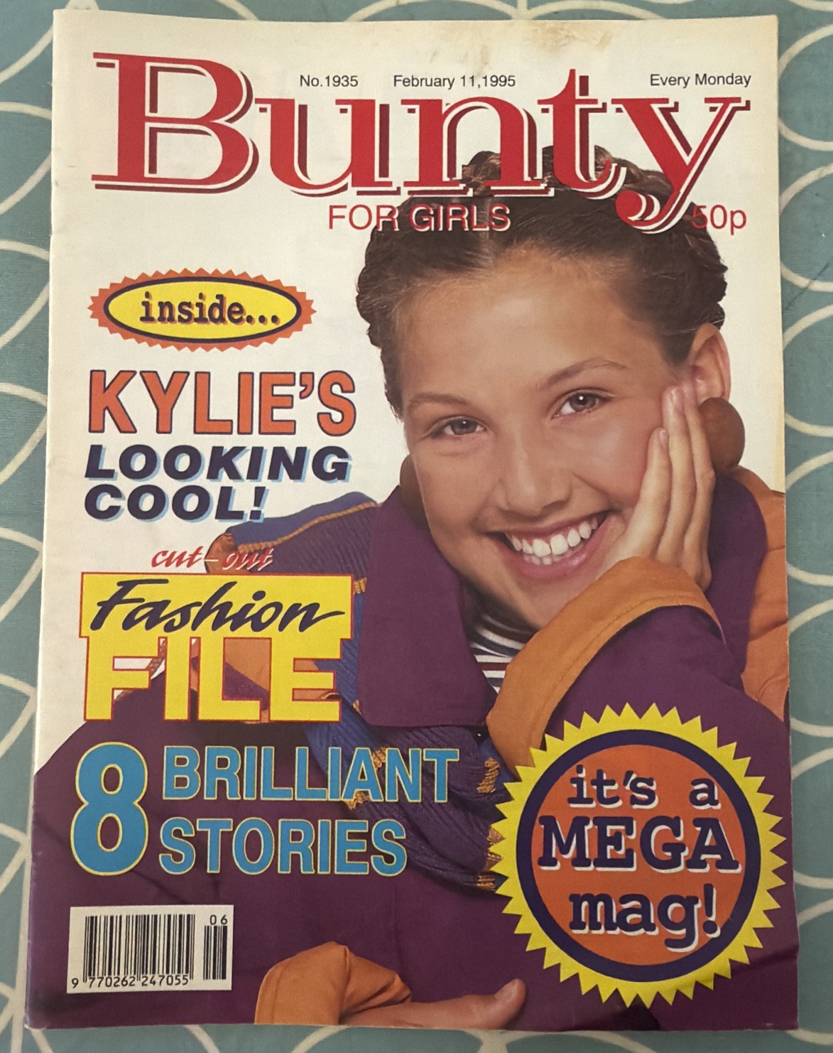 BUNTY COMIC 11 FEB 1995 - KYLIE MINOGUE - 40 45 birthday gift idea 90’s girls 