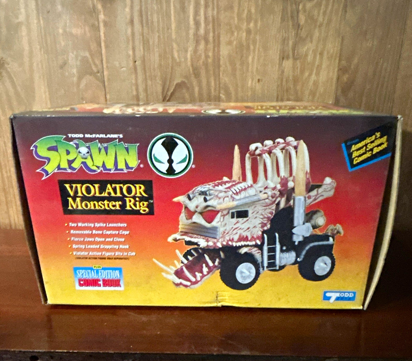 Todd McFarlane Violator Monster Rig Spawn Action Figure Edizione Speciale Fumetto