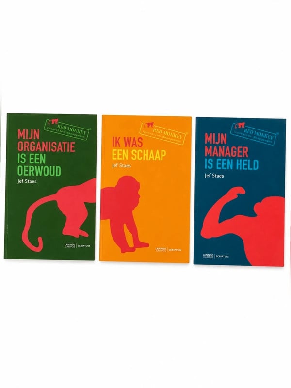 Boekenpakket Jef Staes (3-delige serie) • Red Monkey Innovation Management
