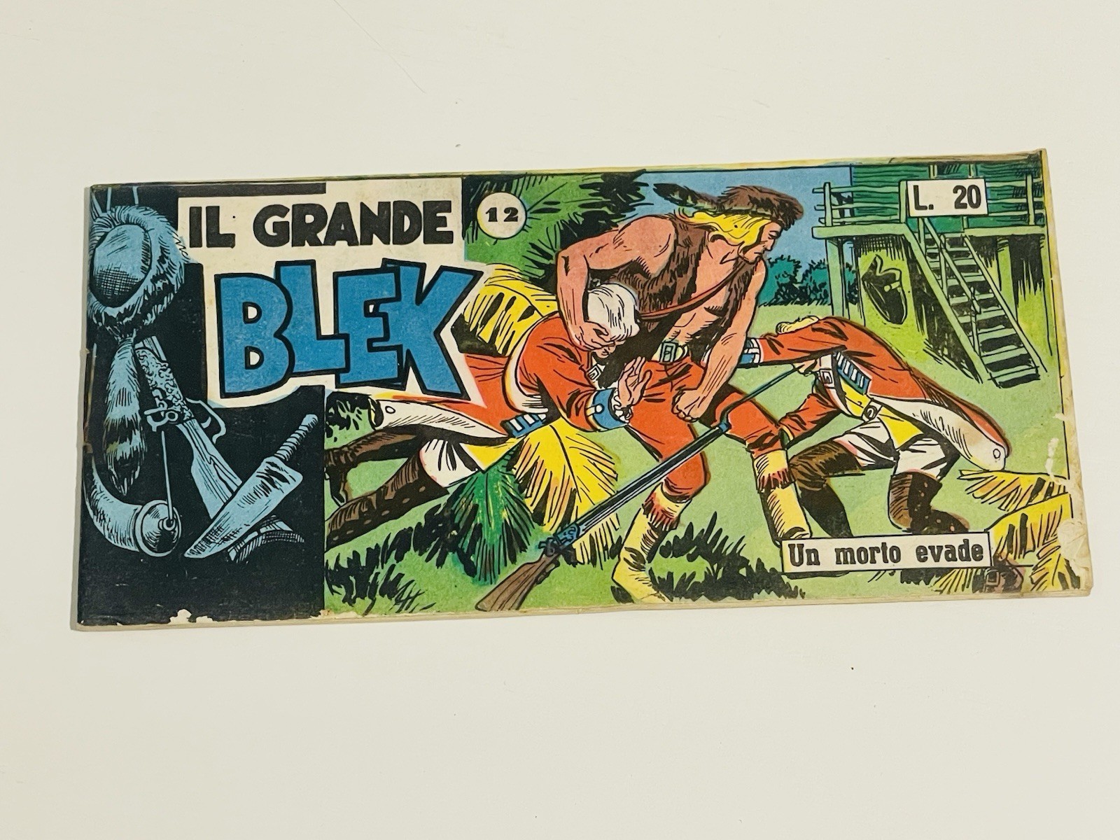 Blek Striscia III Terza serie n.12 Dardo originale ottima