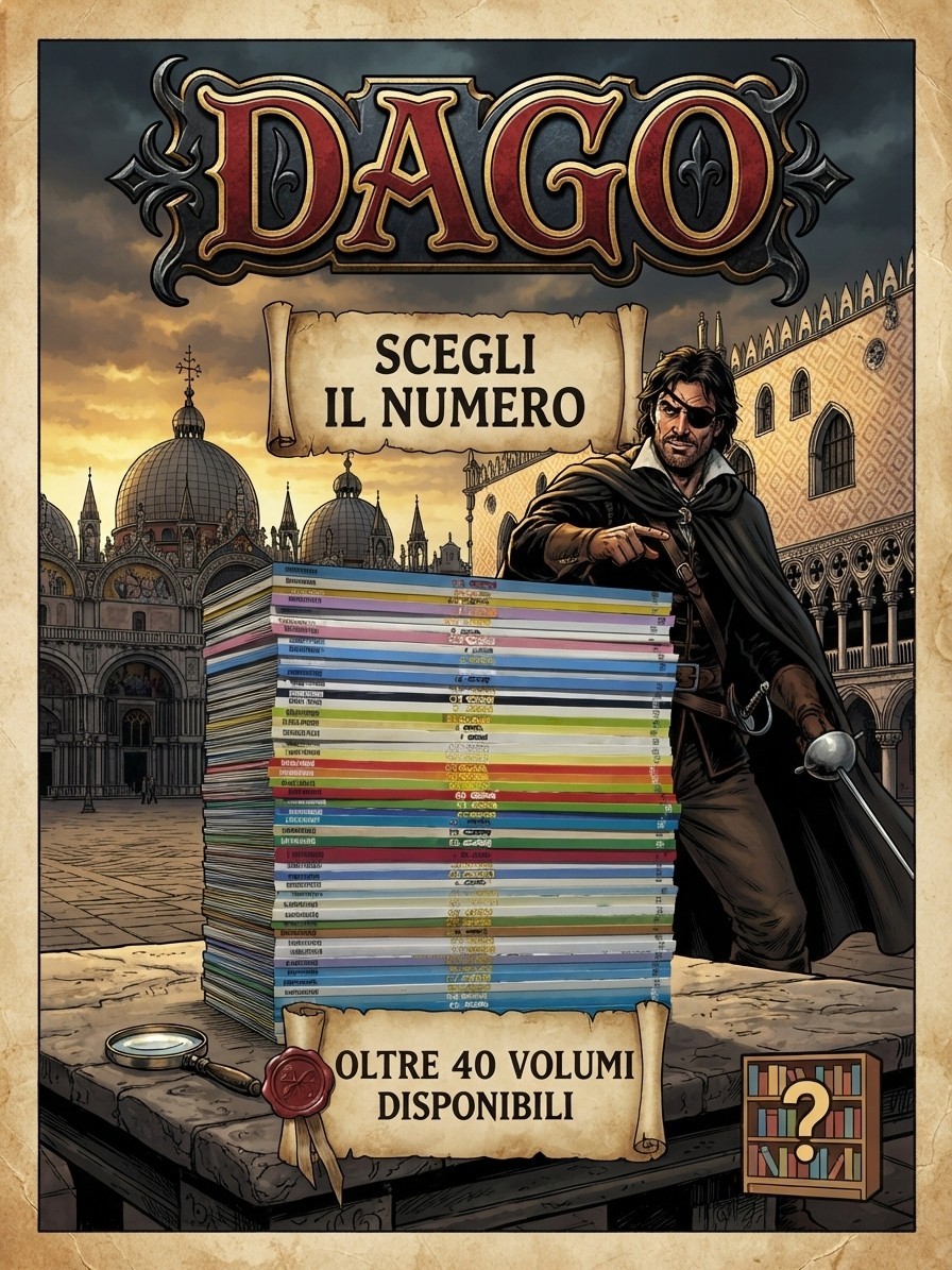 Fumetti Dago Euracomics - Scegli il tuo numero (Oltre 40 volumi disponibili)