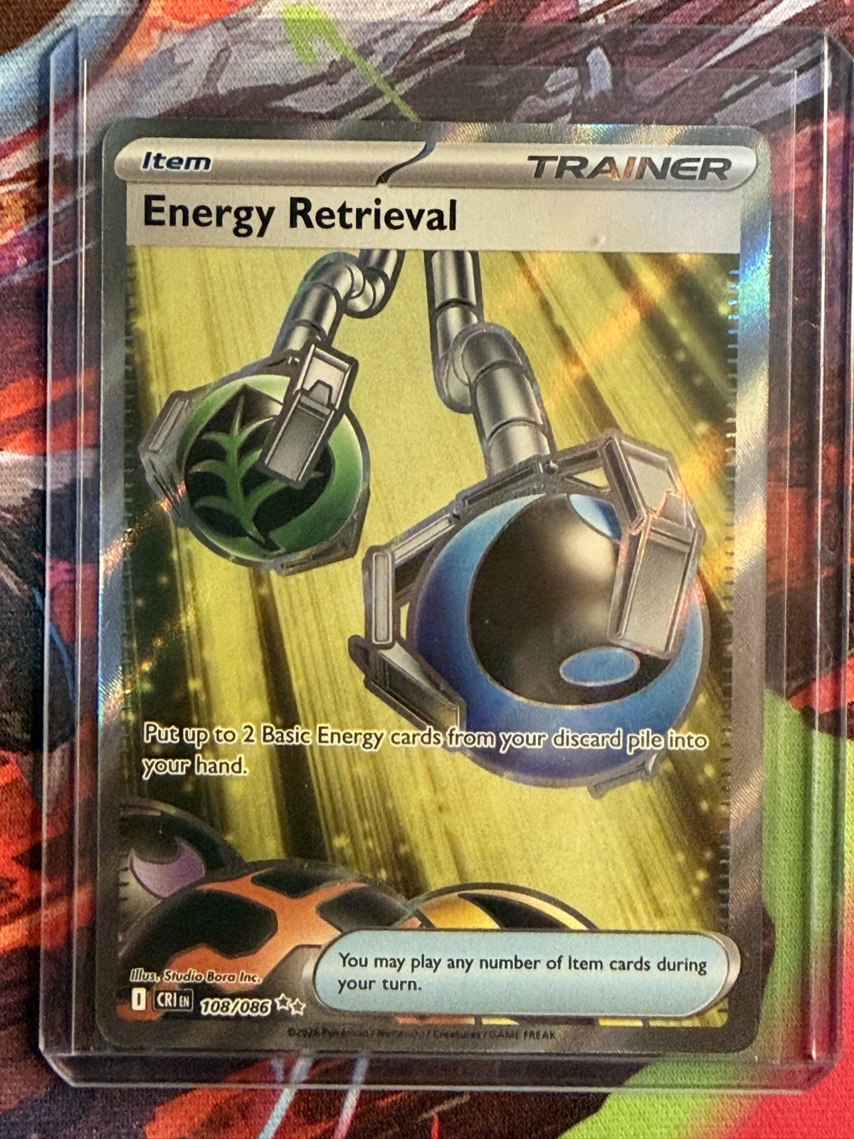 Energy Retrieval 108/086 Me04: Chaos Rising Holo