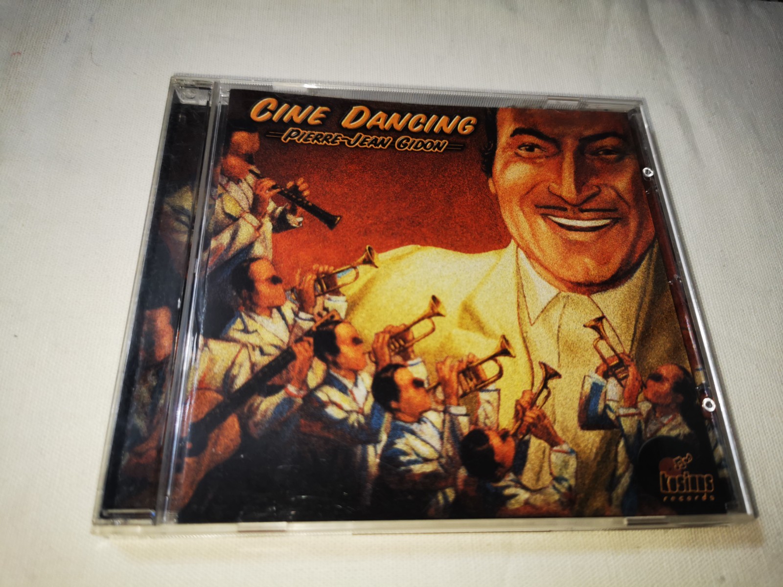 PIERRE-JEAN GIDON Cine dancing KOSINUS 75 CD ALBUM AÑO 2000 CONTIENE 29 TEMAS