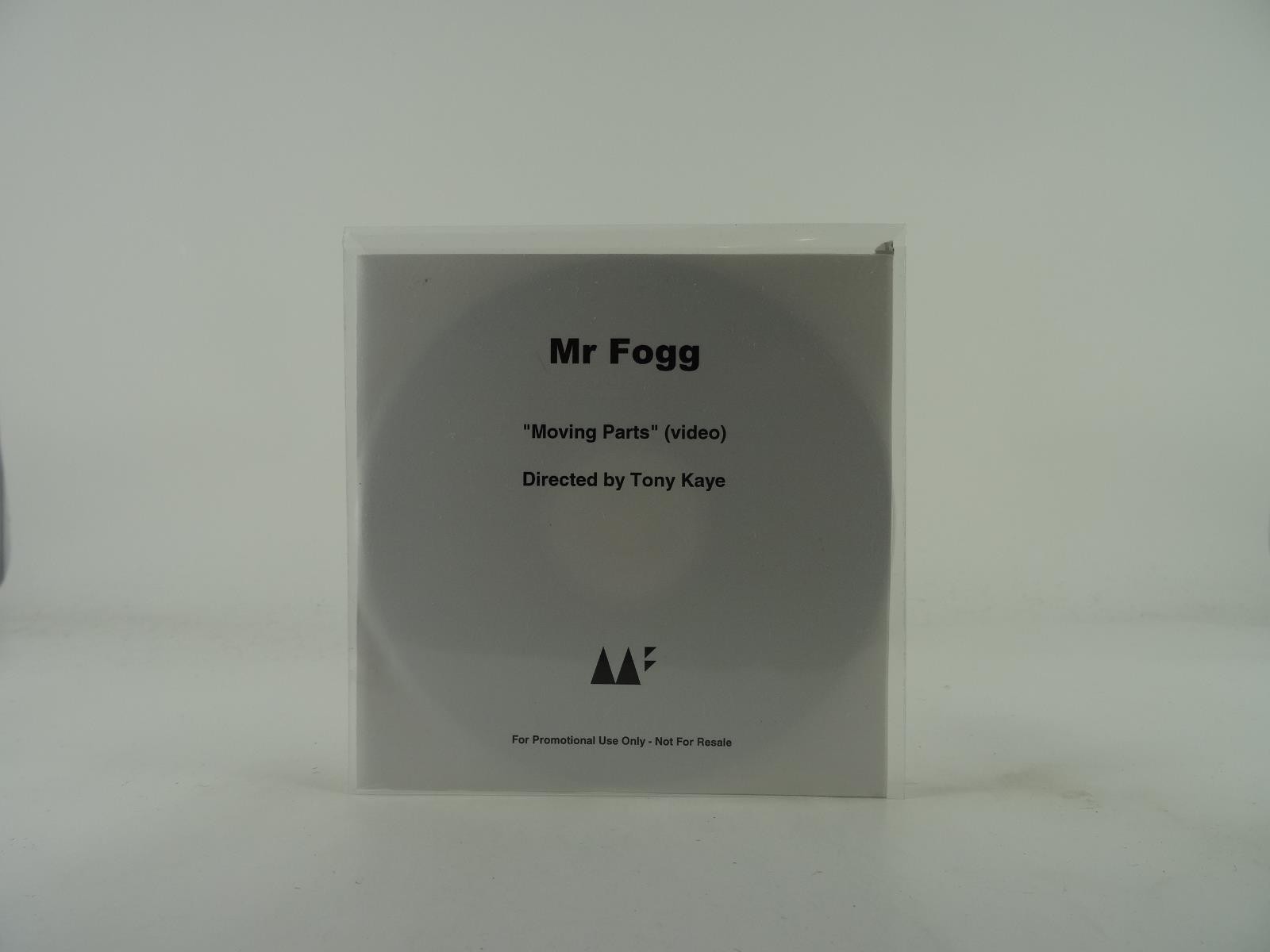 MR FOGG MOVING PARTS DVD (A67) 1 Track Promo CD Single plus White Sleeve 