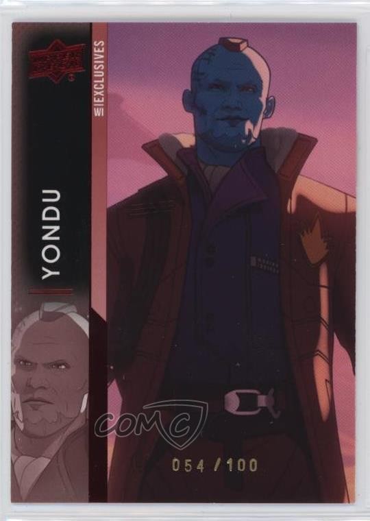 Upper Deck Marvel 2023 e se? Flagship Exclusives 54/100 Yondu #33 4et