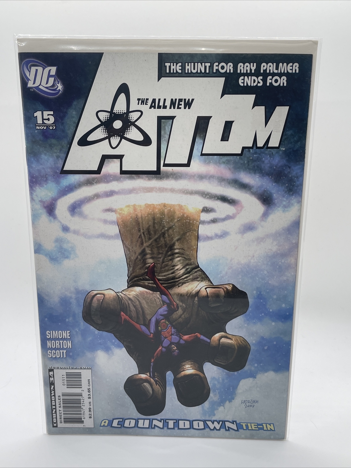 DC Comics The All New Atom #15 novembre 2007