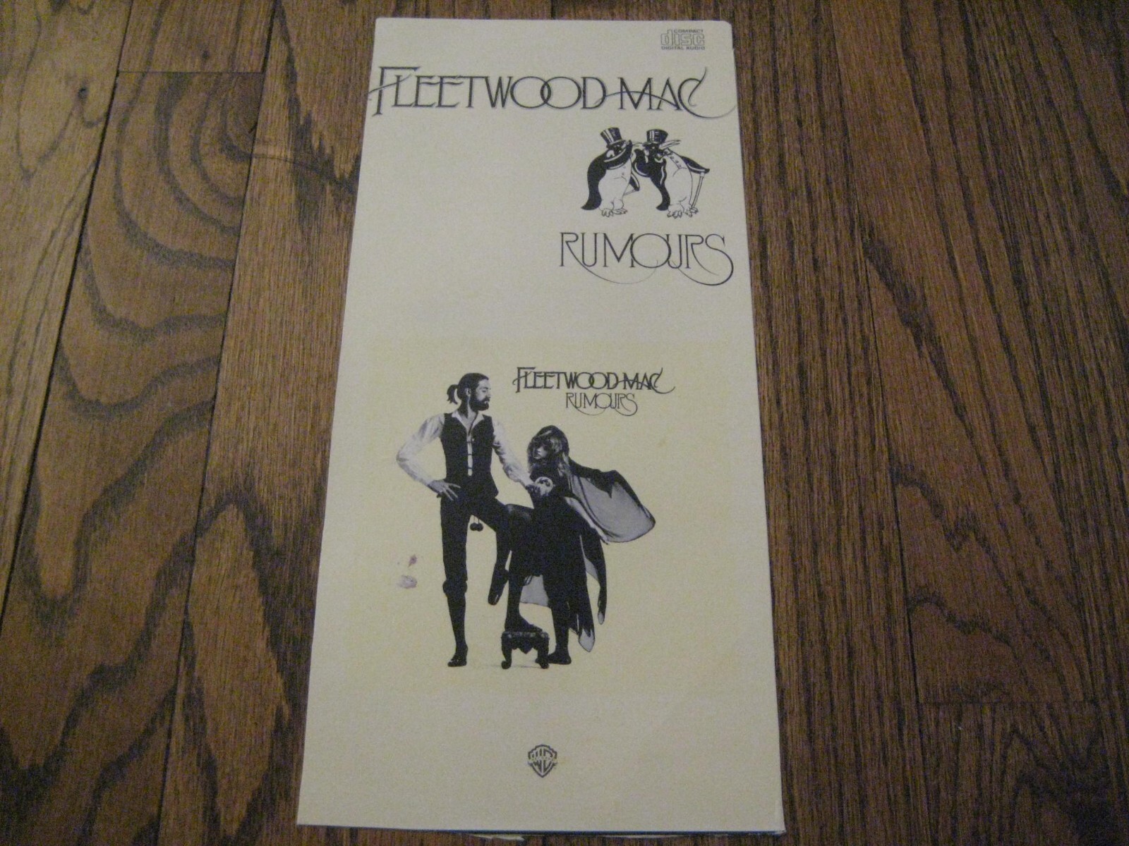 Fleetwood Mac Rumours CD Longbox Cover Art Only-Poster
