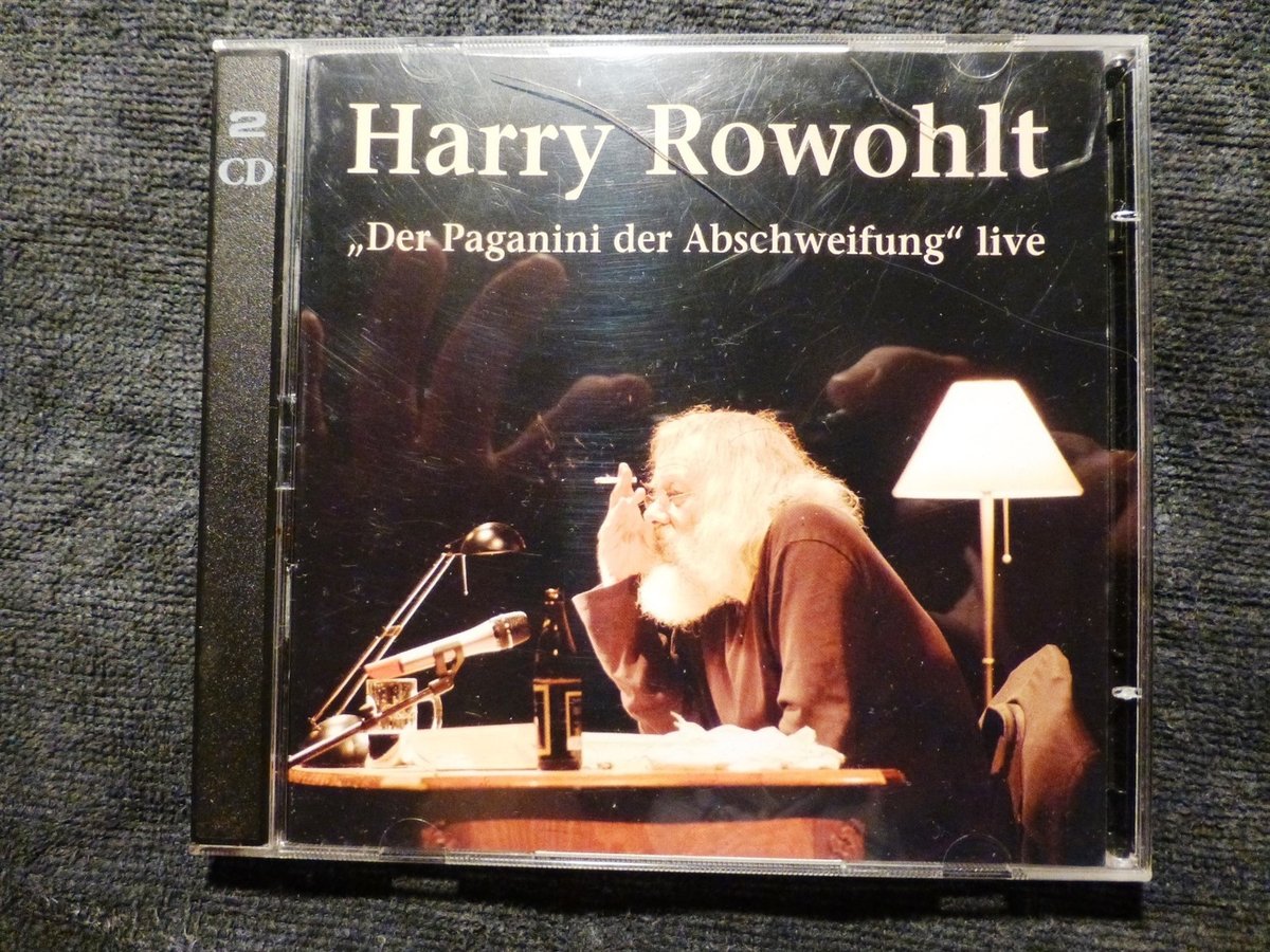 Harry Rowohlt "Der Paganini der Abschweifung" live 2005 Volksbuhne Berlin
