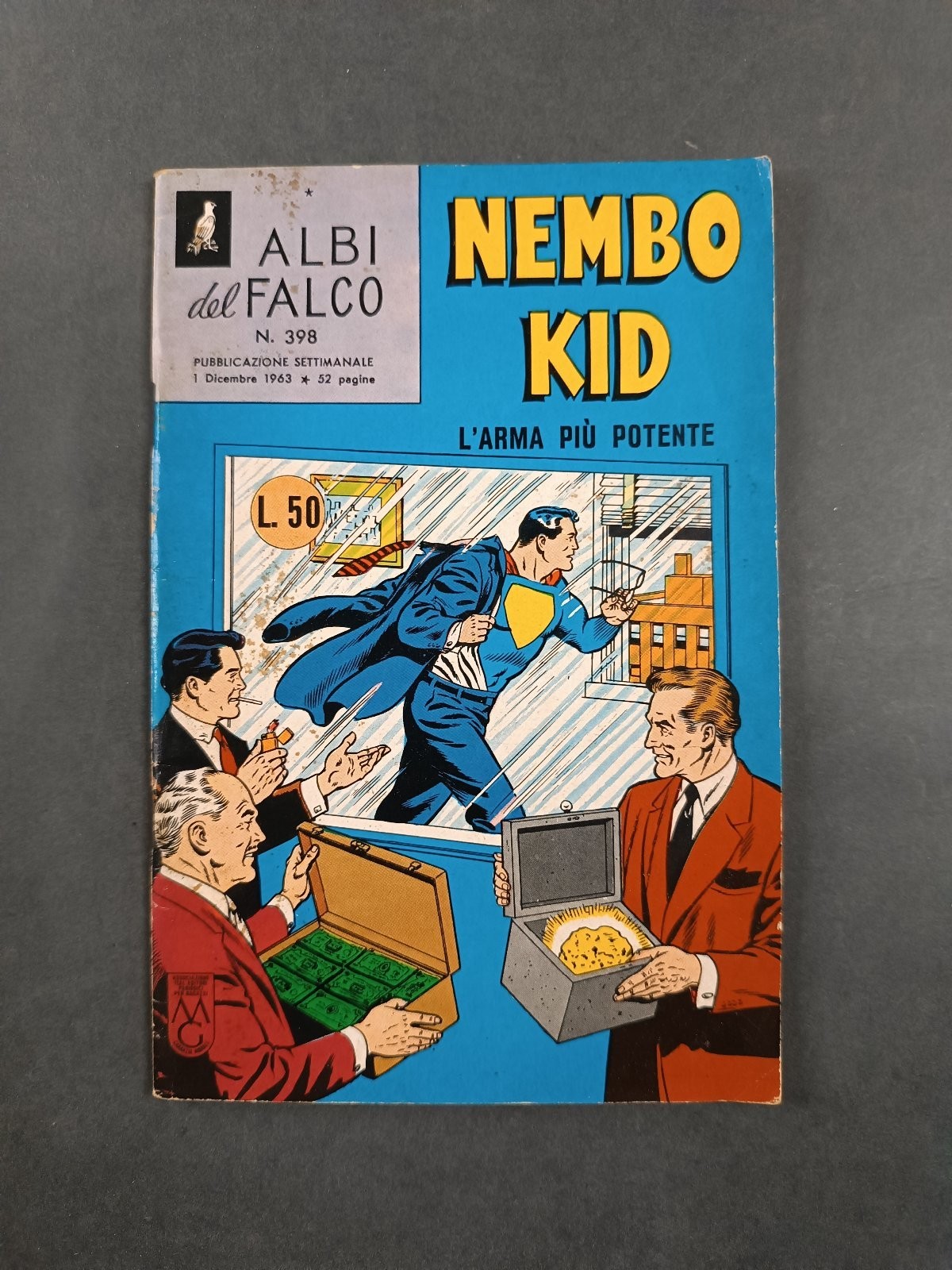 Albi del Falco Nembo Kid n.398 L'Arma Pi� Potente Mondadori 1963
