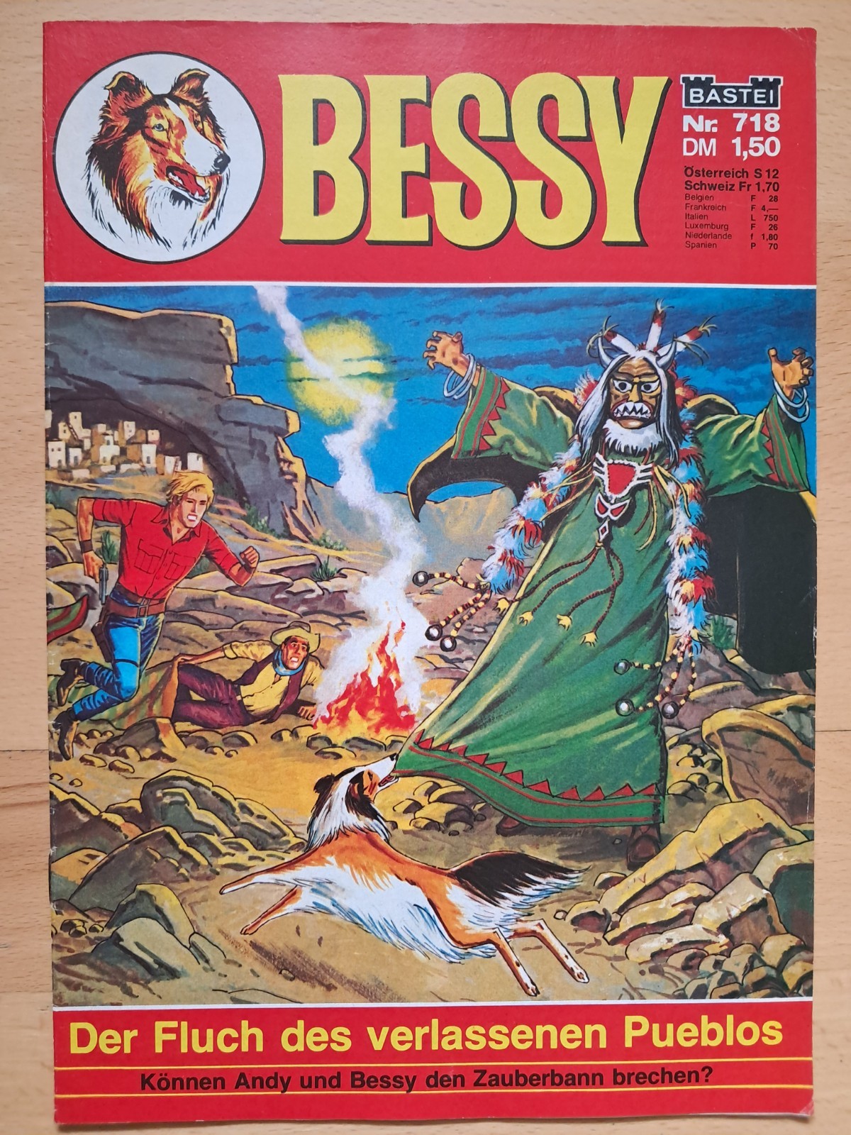 Bessy n.718 - TOP ORIGINALE PRIMA EDIZIONE WESTERN BASTEI COMIC Willy Vandersteen
