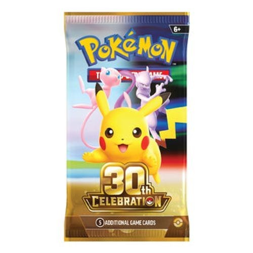 Pokemon TCG 30th Celebration Anniversary Booster Pack x1 New & Sealed