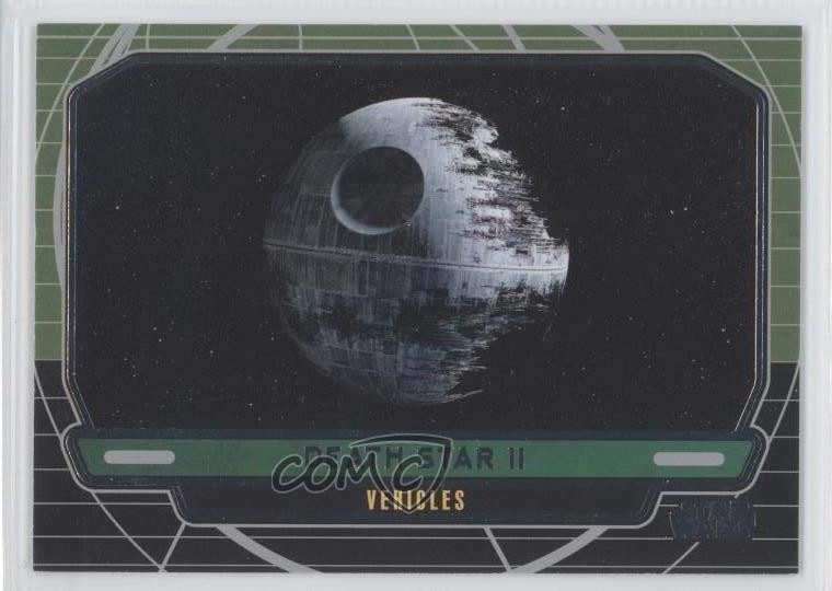 2012 Topps Wars Galactic Files Vehicles The Death Star II #289 2k3