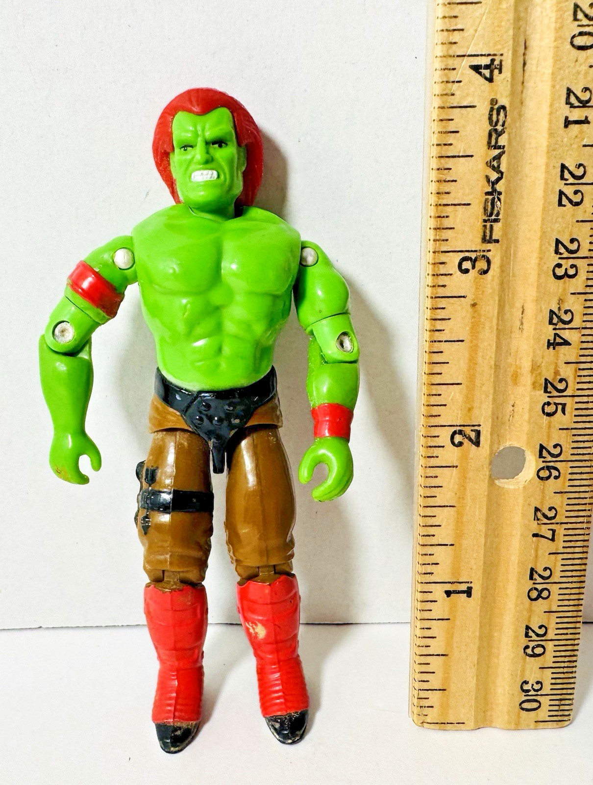GI Joe Street Fighter Blanka Action Figure Hasbro 1988
