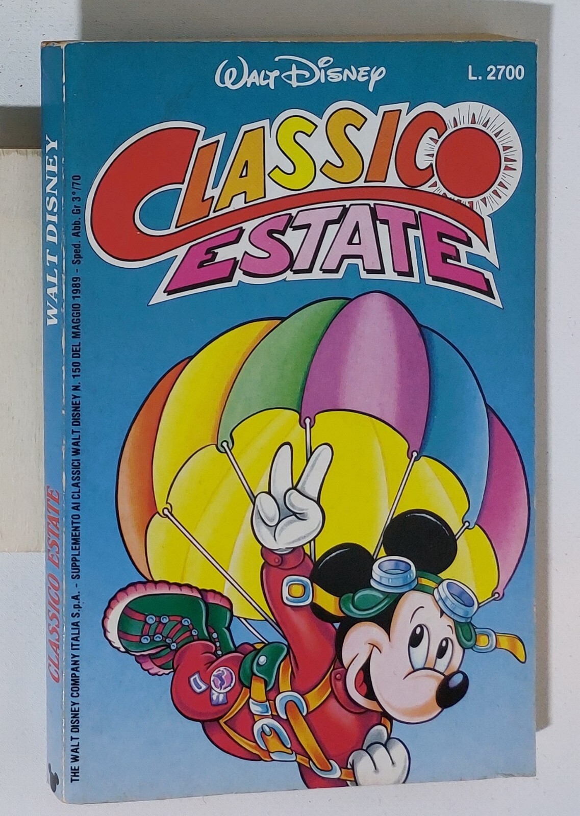 47672 Classico Estate 1989 - Alpini - Disney / Mondadori