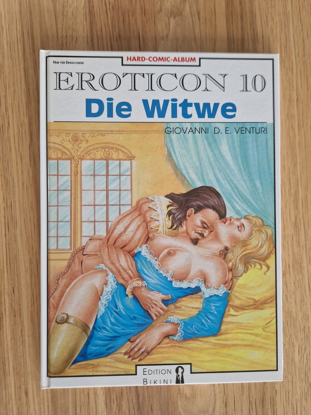 Eroticon - Volume 10 - La Vedova - Venturi - Edizione Bikini - Fumetto per Adulti