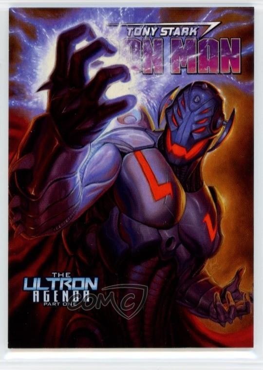 2024 SkyBox Marvel Capolavori Presenta Nahuel Grego Variante Cover Ultron c6s