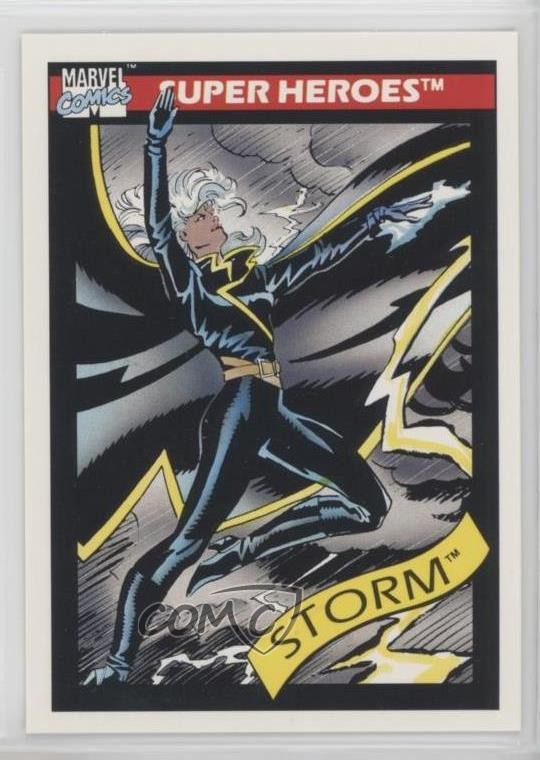 1990 Impel Marvel Universe Super Heroes Storm #24 s1t
