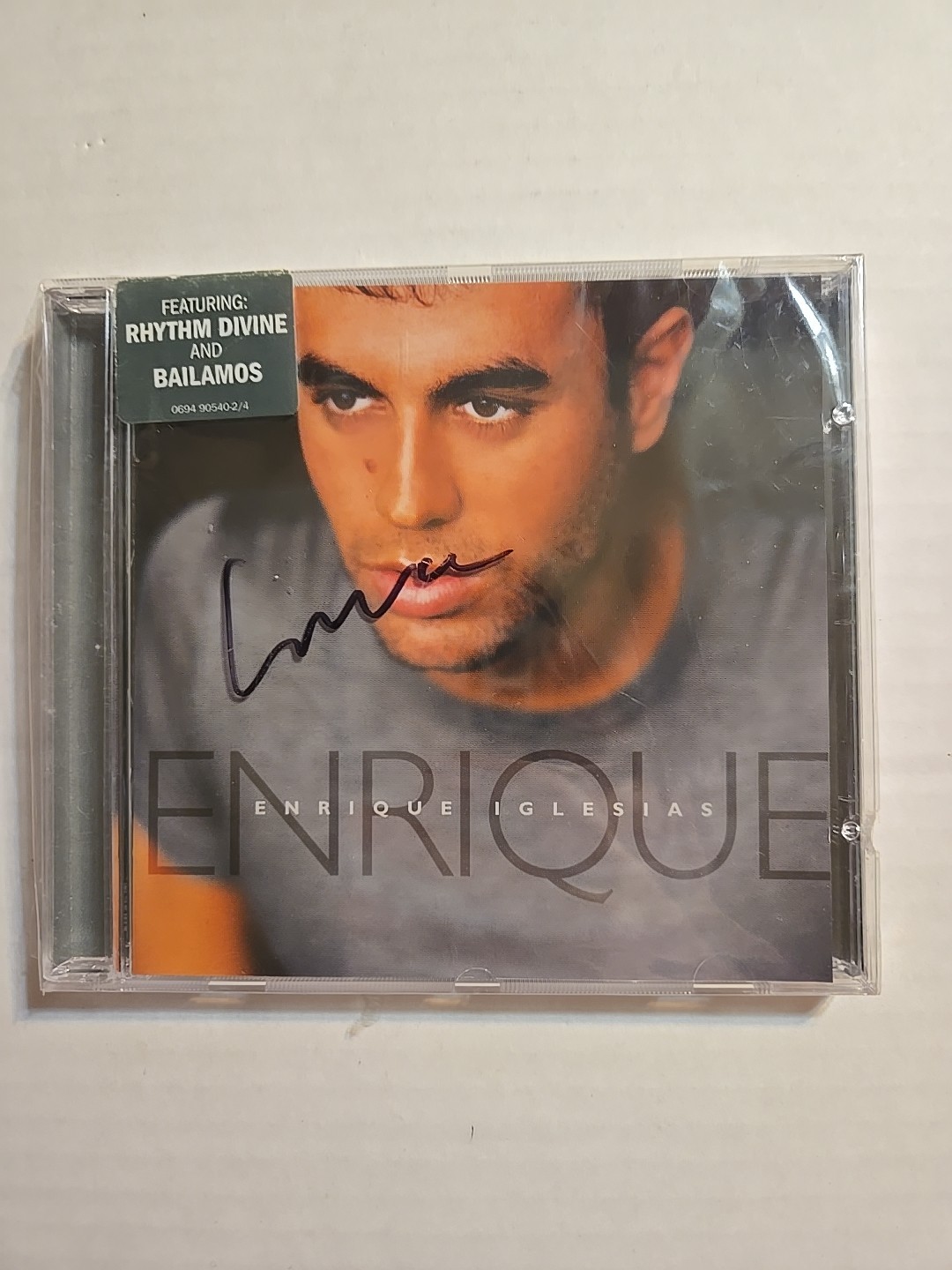 Enrique Iglesias Self-Titled Album CD 13 Songs Bailamos+ 1999 *NEW/SEALED*