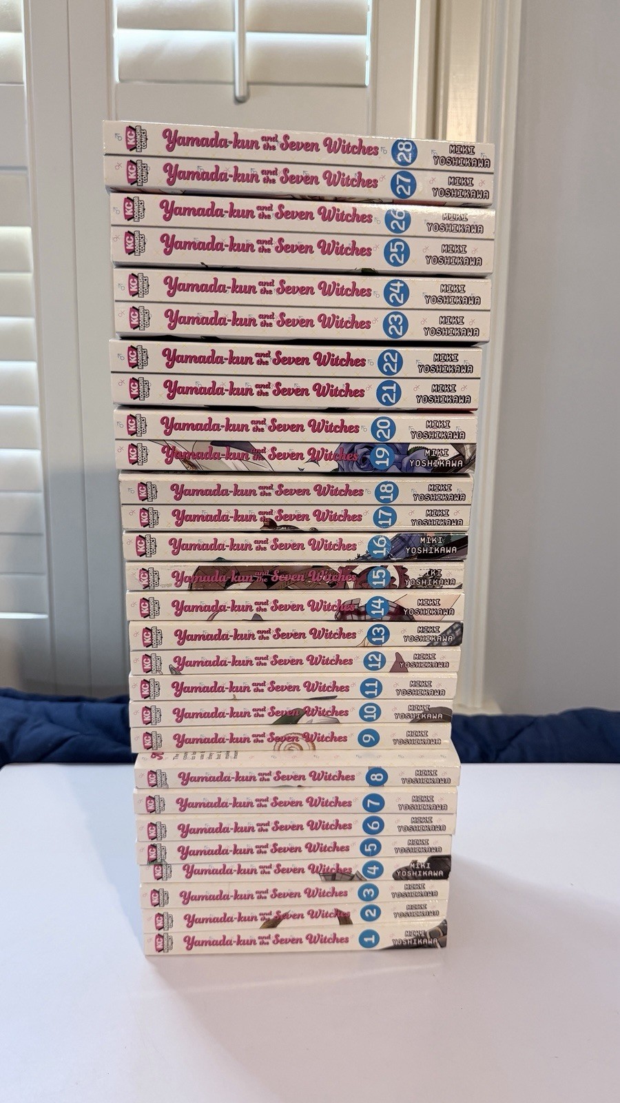 Yamada Kun e le sette streghe manga inglese volume 1-28 serie set completo