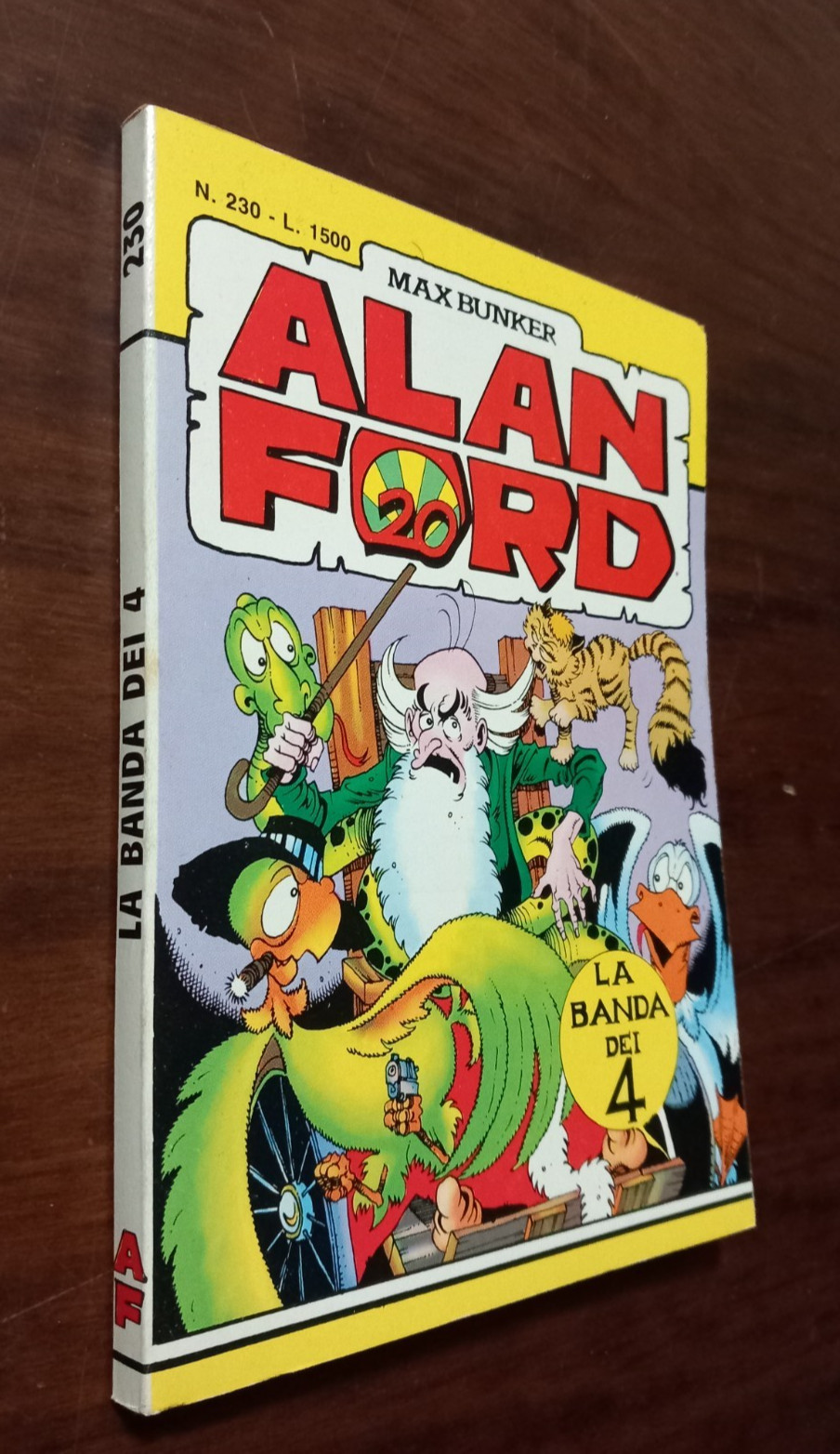 B6495  ALAN FORD I SERIE N° 230 LA BANDA DEI 4 1988 OTTIMO