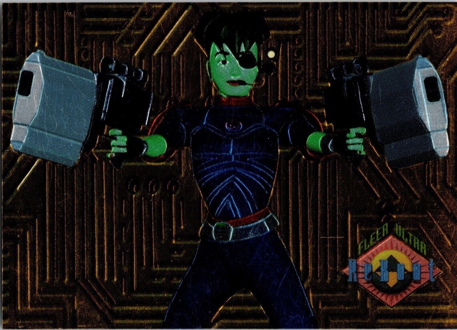1995 Reboot 5 Space Cop Fleer Ultra Trading Card TCG CCG