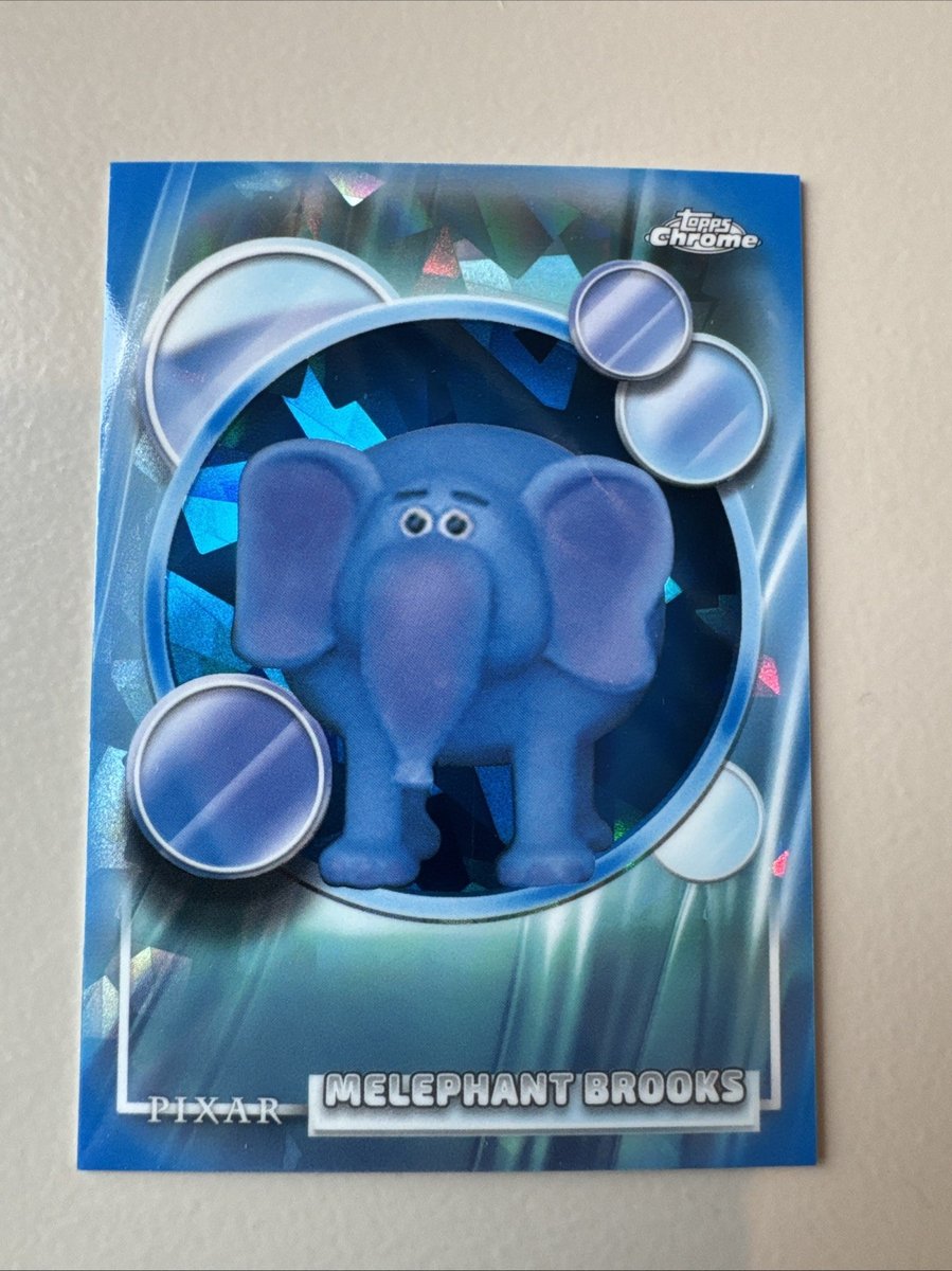 2026 Topps Chrome Disney Sapphire Edition Melephant Brooks #191