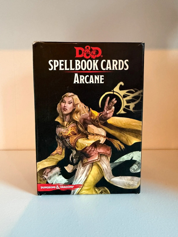D&D Arcane Spellbook Cards Lvl 0-9