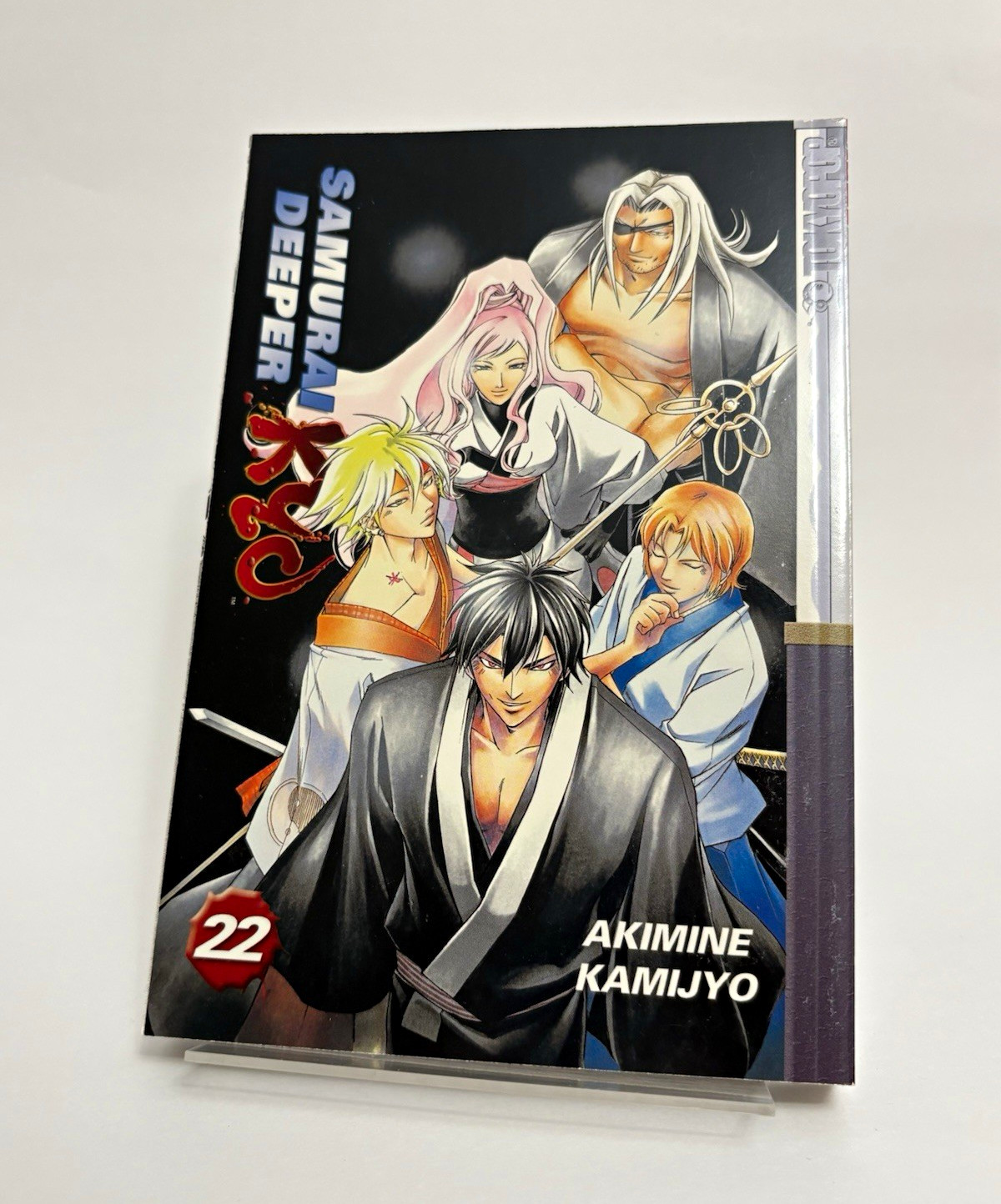 Samurai Deeper Kyo Vol. 22 Action Manga Akimine Kamijyo Tokyopop inglese TPB
