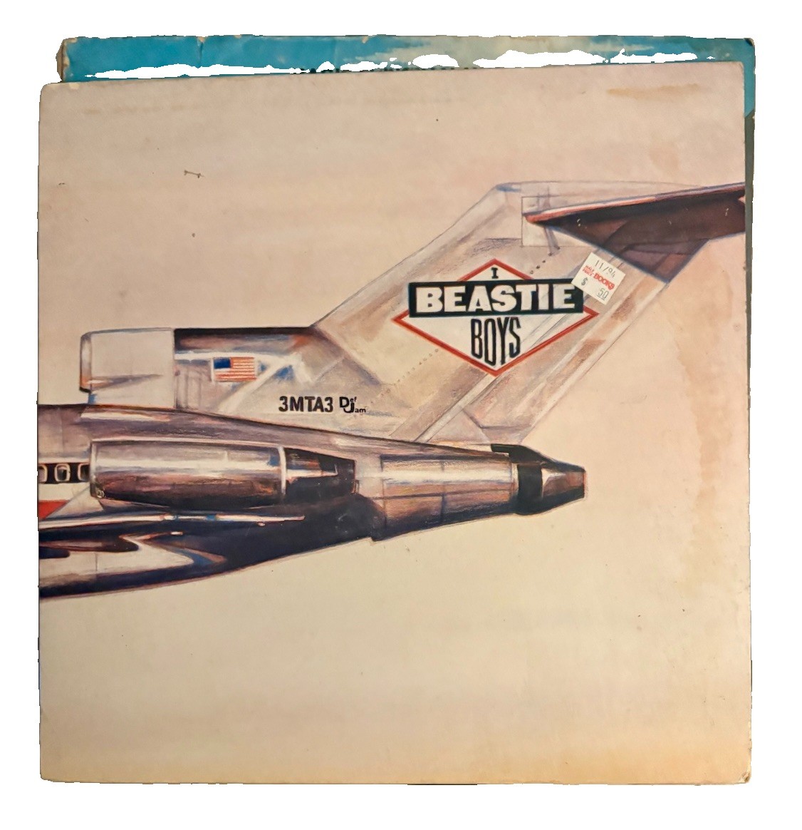Beastie Boys Licensed to Ill Vinyl  Def Jam 1986 Vinyl Record BFC40238  VG