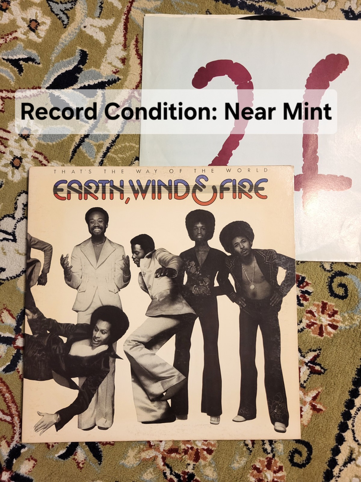 NEAR MINT Earth Wind & Fire That's The Way Of The World Vinyl LP Record PC-33280