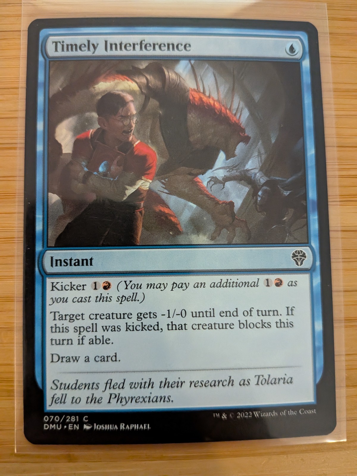 MTG Timely Interference 070 Dominaria United M/NM Free UK P&P
